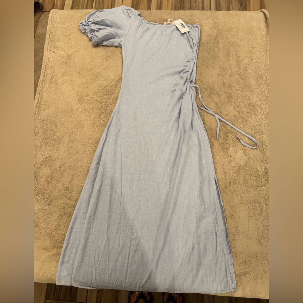 NWT Billy J One Shoukder Light Blue Women's Dress  Size 10